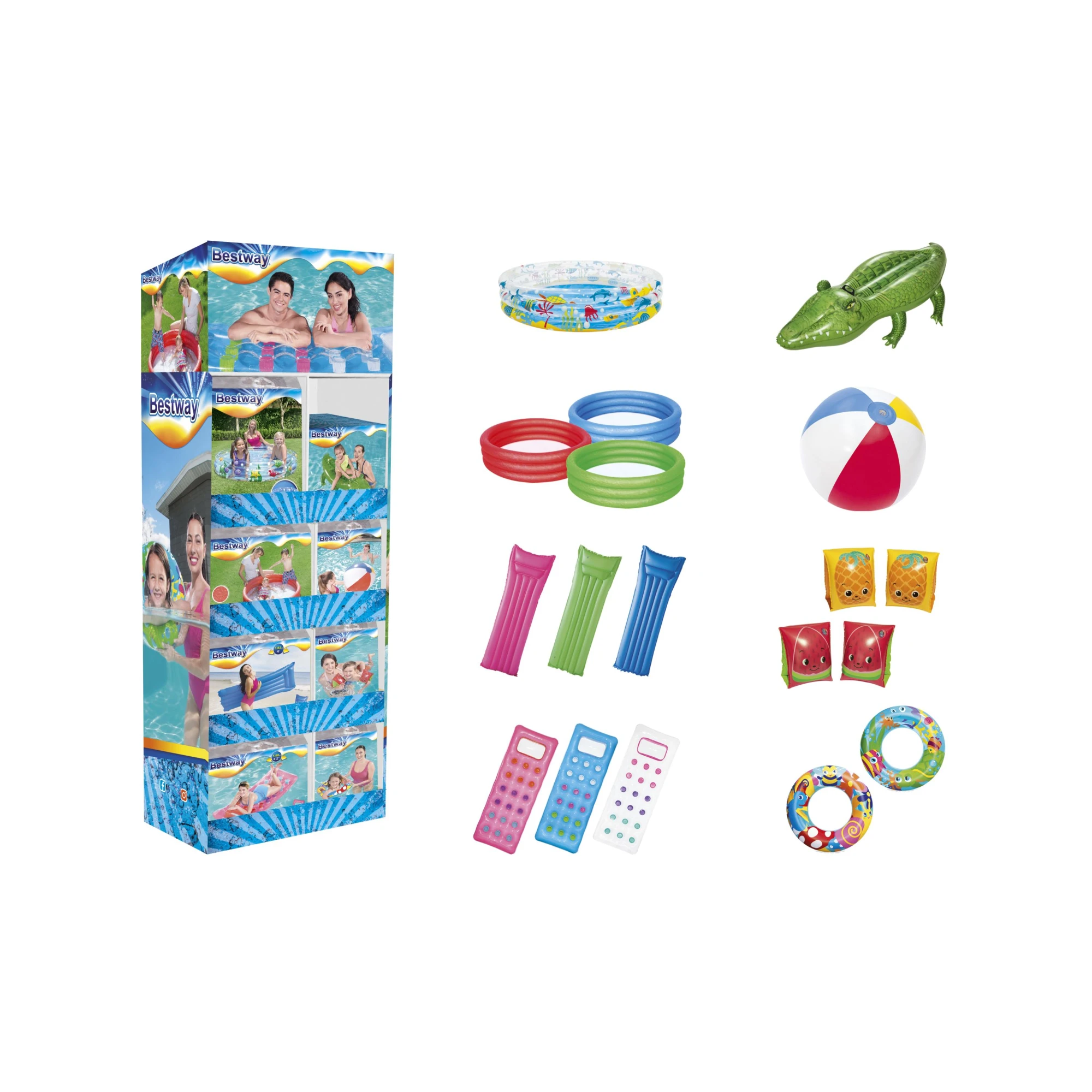 Display - zabawki do wody