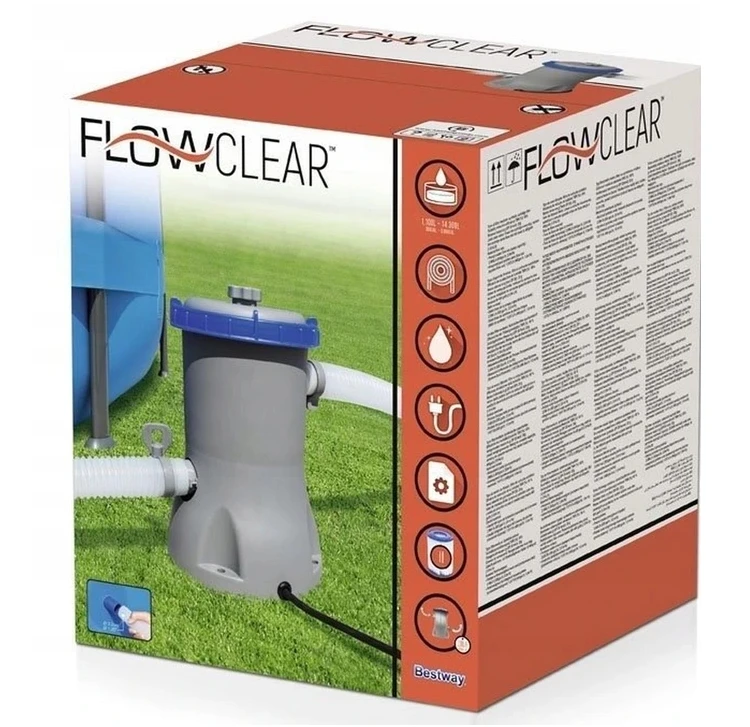 Pompa z filtrem Bestway 1249l/h