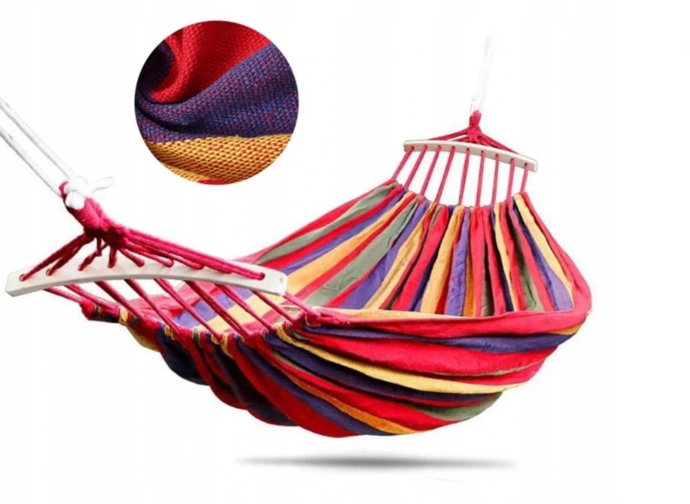 Hamak ogrodowy ze stelażem