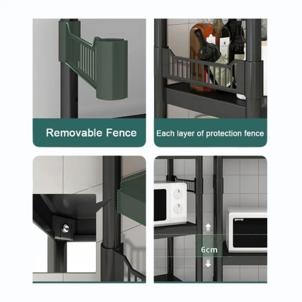 Regał metalowy magazynowy kuchenny łazienkowy na kółkach