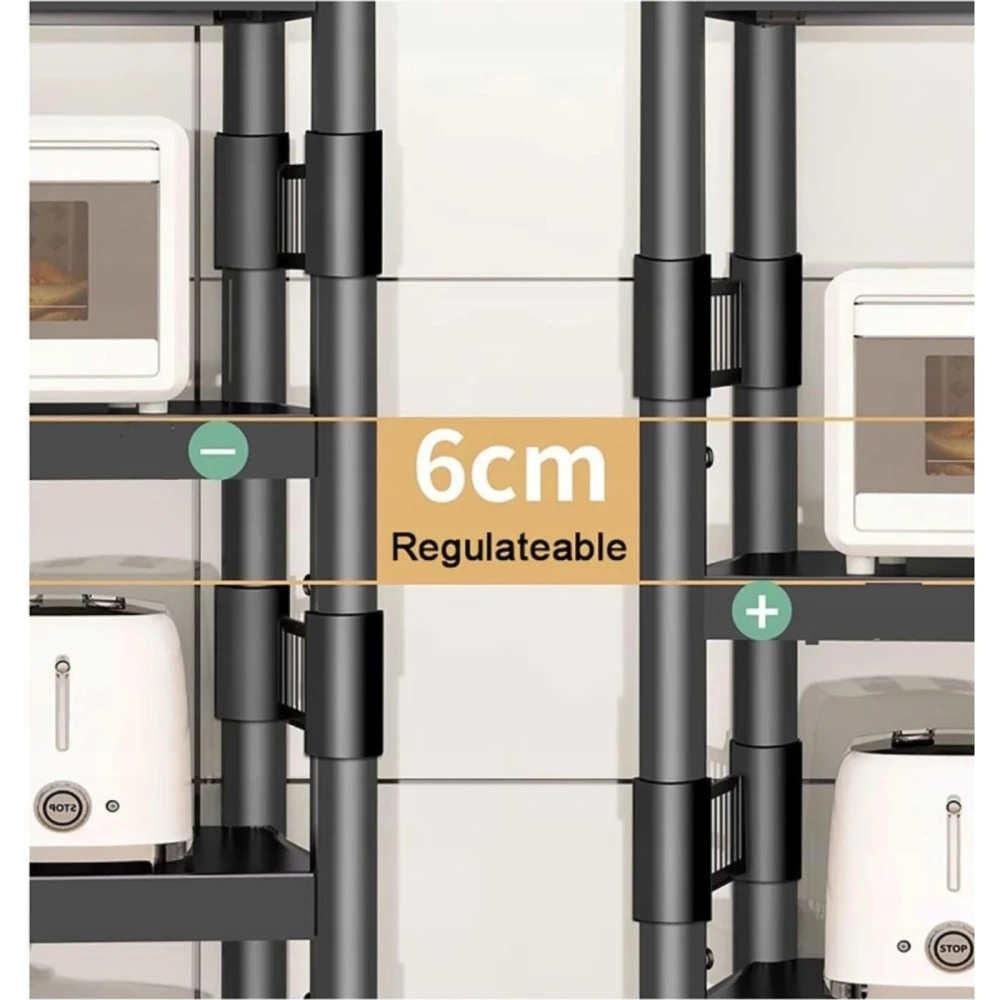 Regał metalowy magazynowy kuchenny łazienkowy na kółkach