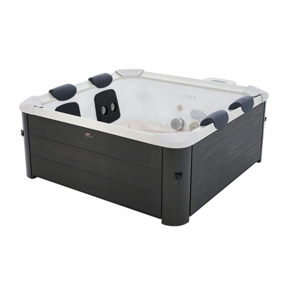 SPA Panelowe OSLO Sztywne 6-osobowe z Ozonem, Biczami Hydrom