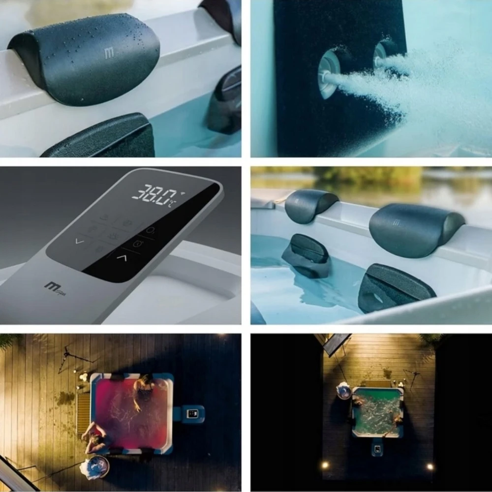 SPA Panelowe OSLO Sztywne 6-osobowe z Ozonem, Biczami Hydrom