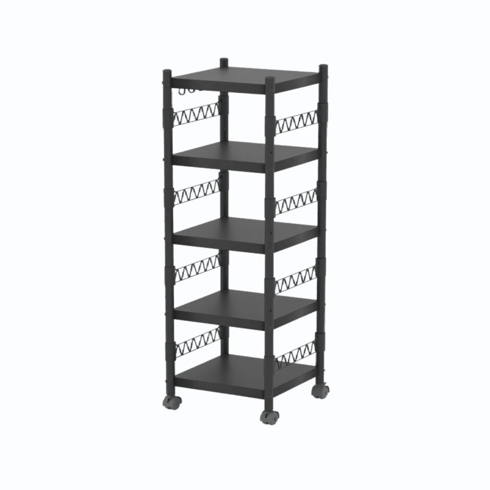 Regał metalowy magazynowy kuchenny łazienkowy na kółkach