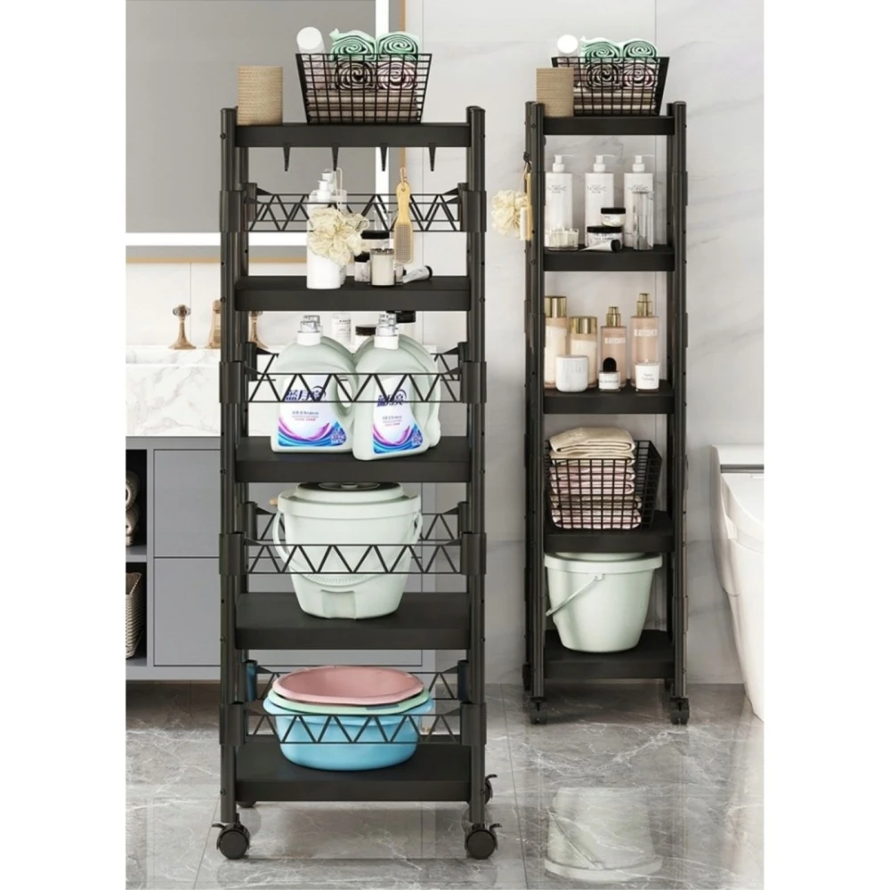 Regał metalowy magazynowy kuchenny łazienkowy na kółkach