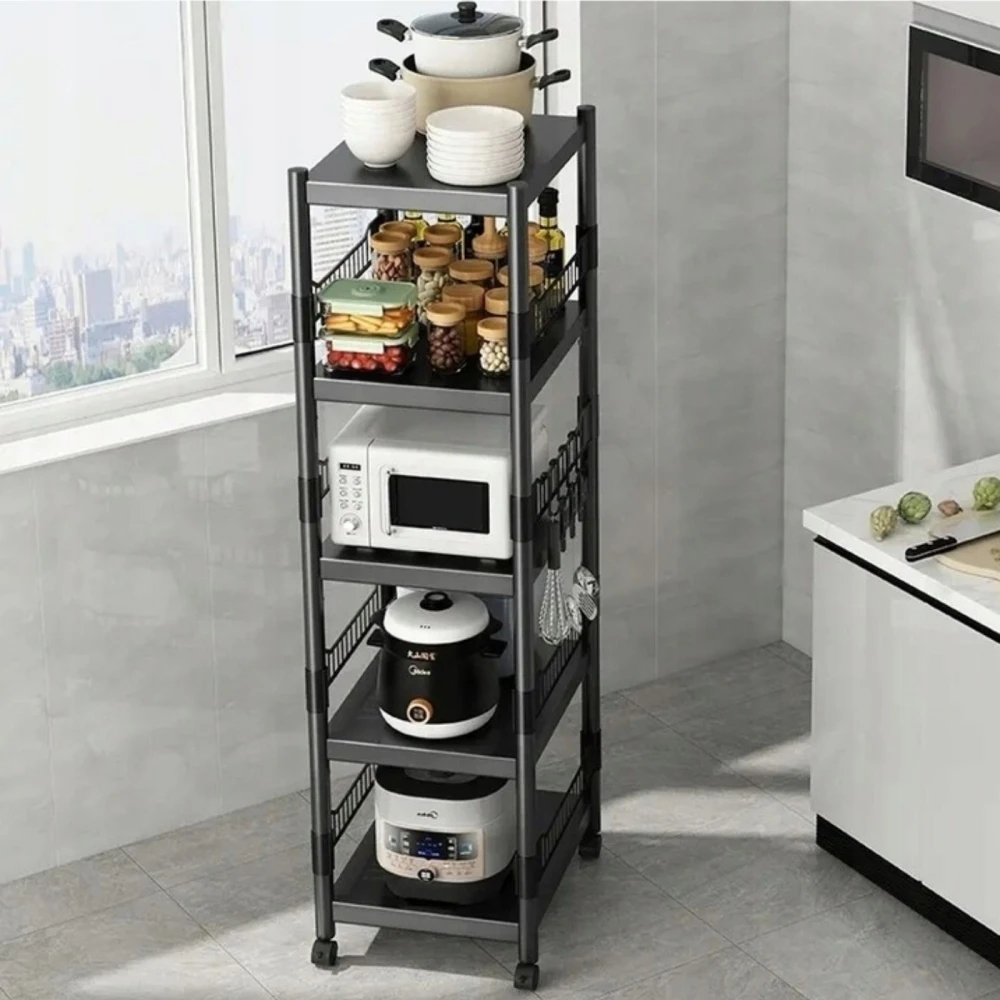 Regał metalowy magazynowy kuchenny łazienkowy na kółkach