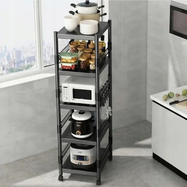 Regał metalowy magazynowy kuchenny łazienkowy na kółkach