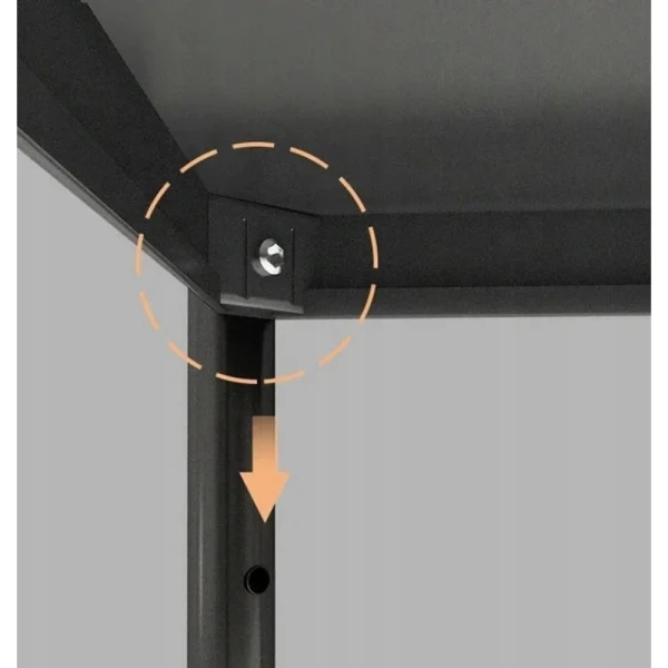 Regał metalowy magazynowy kuchenny łazienkowy na kółkach