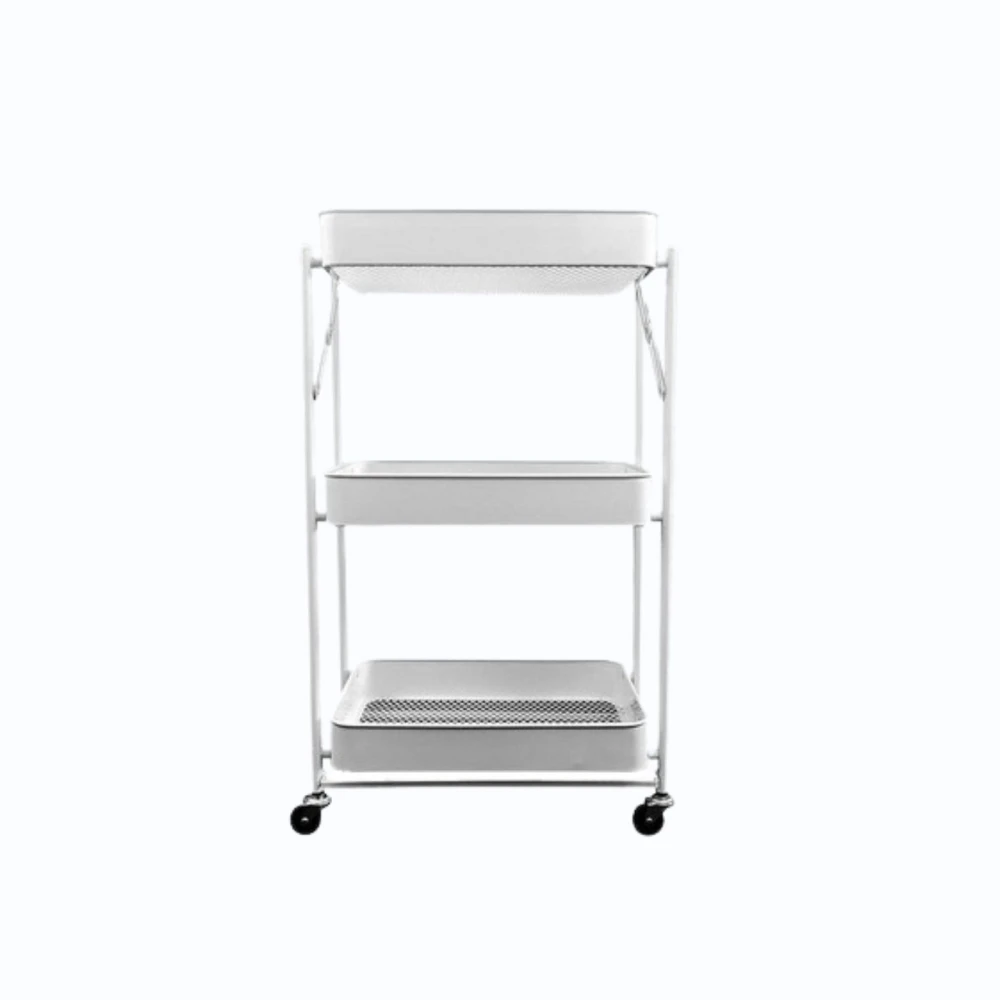Półka łazienkowa kuchenna szafka na kółkach regał wóz