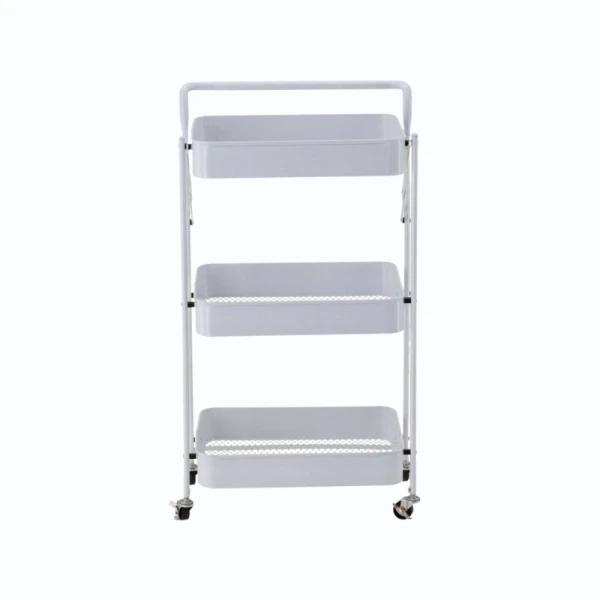 Półka łazienkowa kuchenna szafka na kółkach regał wóz