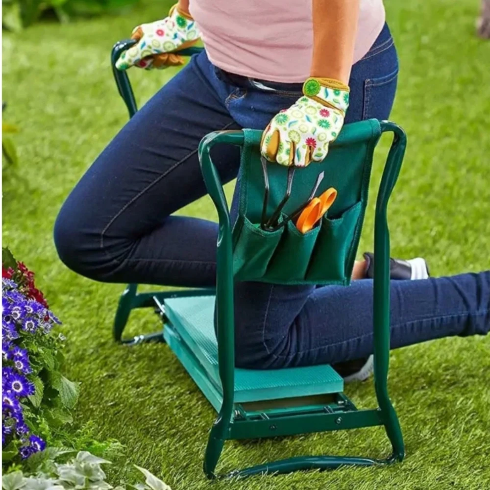 Klęcznik ogrodowy składany, taboret krzesło stołek do og
