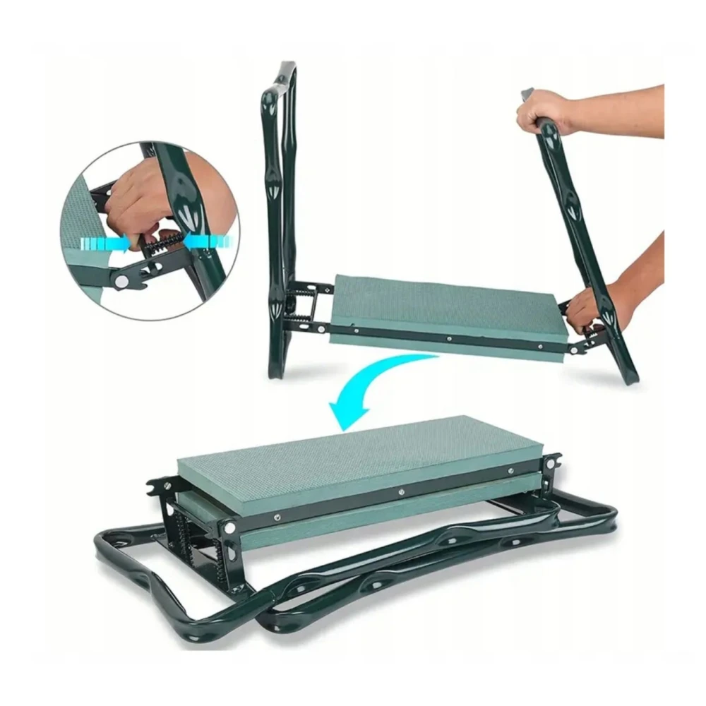 Klęcznik ogrodowy składany, taboret krzesło stołek do og