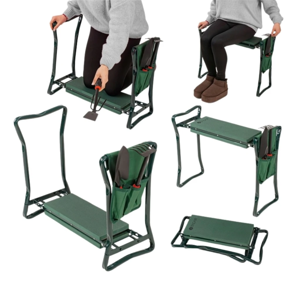 Klęcznik ogrodowy składany, taboret krzesło stołek do og