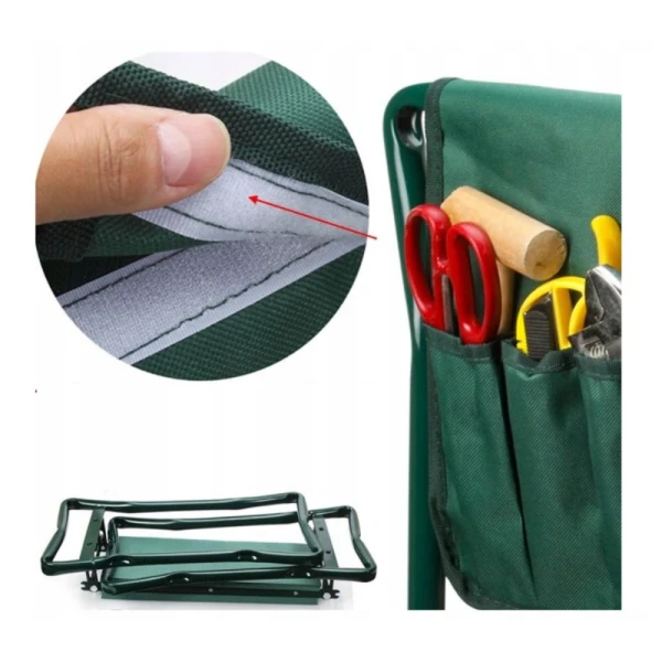 Klęcznik ogrodowy składany, taboret krzesło stołek do og