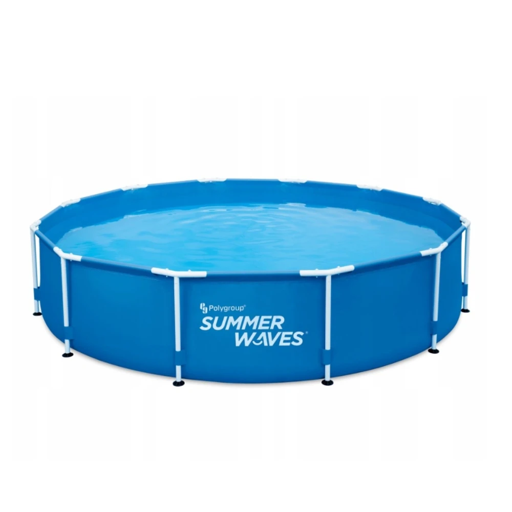 Basen Stelażowy Ogrodowy Okrągły Polygroup Limited 244 x 