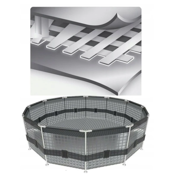 Basen Stelażowy Ogrodowy Okrągły Polygroup Limited 366 x 