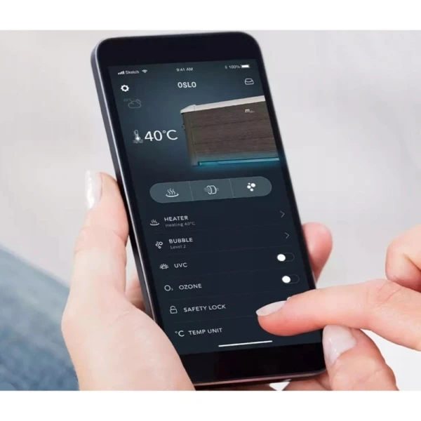 SPA Panelowe OSLO Sztywne 6-osobowe z Ozonem, Biczami Hydrom