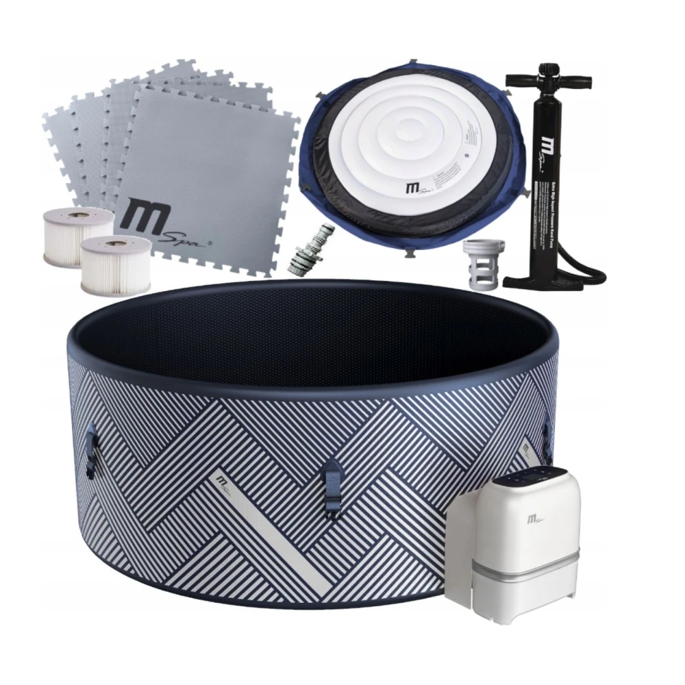 Dmuchane Ogrodowe SPA Naval 6-osobowe z Hydromasażem, WiFi 