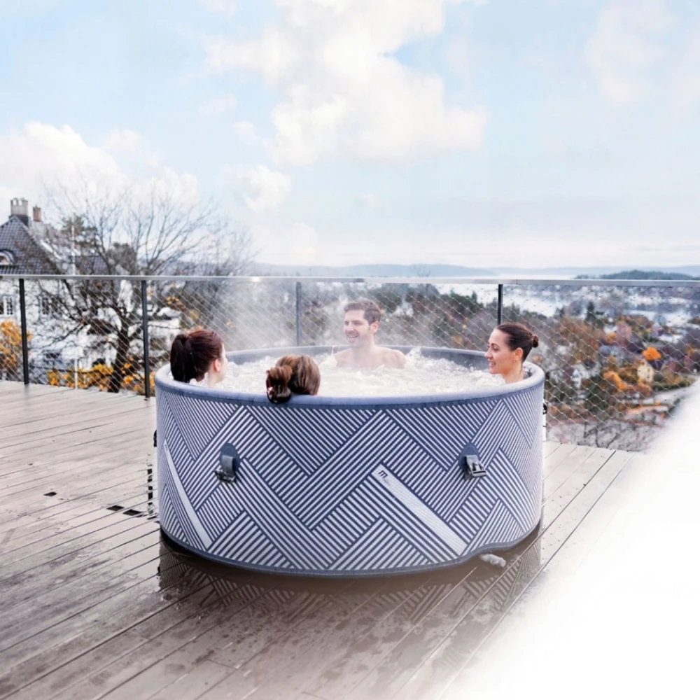 SPA Ogrodowe Naval 6-osobowe z Hydromasażem, Szafka, Genera