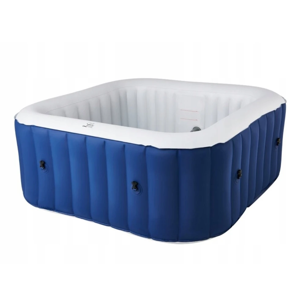 SPA Ogrodowe Dmuchane Kwadratowe Lite Orbit 185 cm z Hydroma