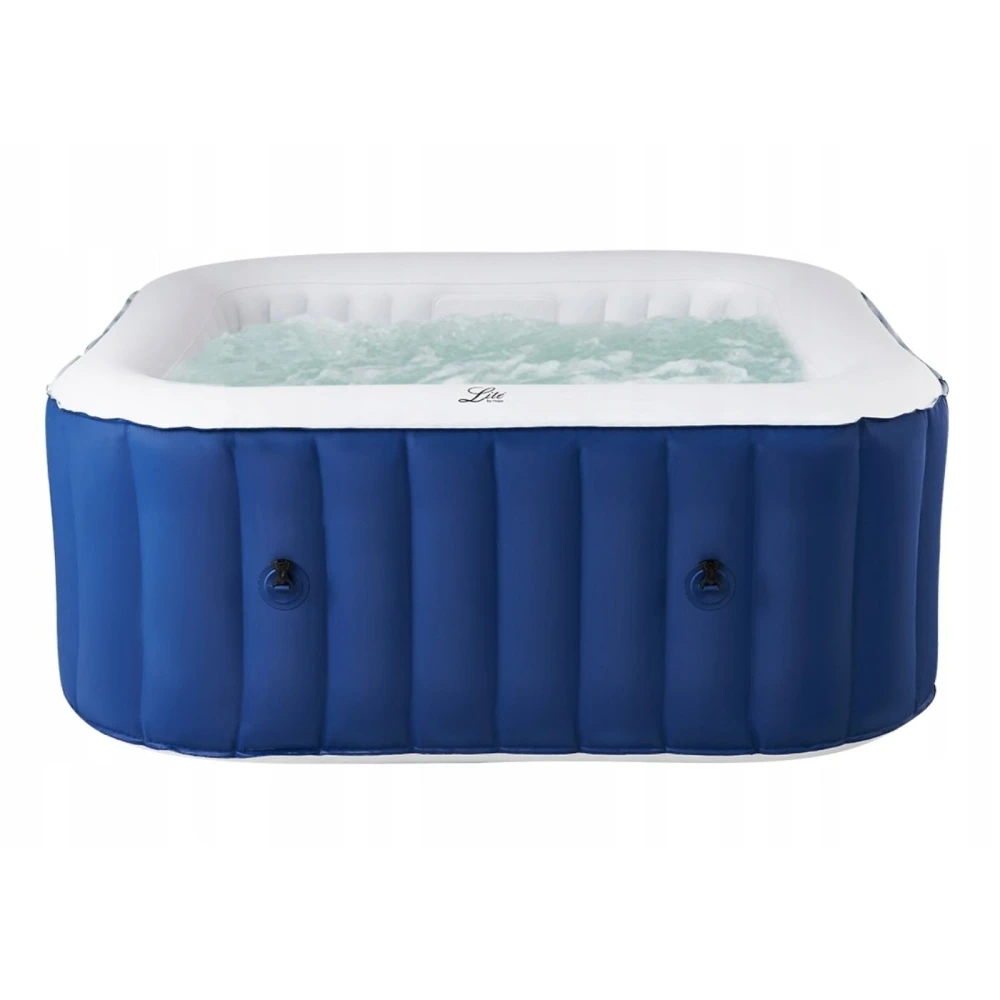 SPA Ogrodowe Dmuchane Kwadratowe Lite Orbit 185 cm z Hydroma