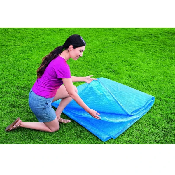 Pokrywa solarna do basenu stelażowego o średnicy 305 cm z 