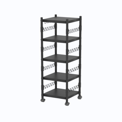 Regał metalowy magazynowy kuchenny łazienkowy na kółkach loft 175x40x50x cm
