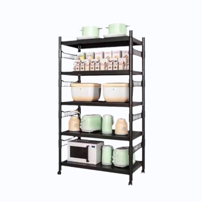 Regał metalowy magazynowy kuchenny łazienkowy na kółkach loft 175x40x70x cm
