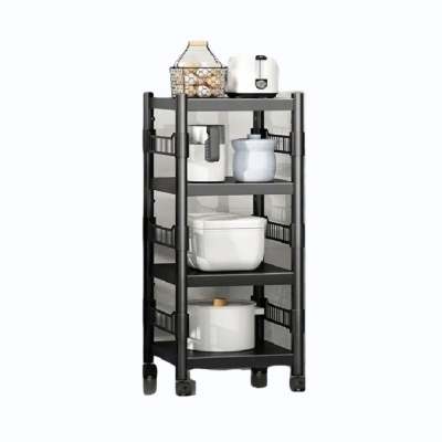 Regał metalowy magazynowy kuchenny łazienkowy na kółkach loft 135x40x50 cm