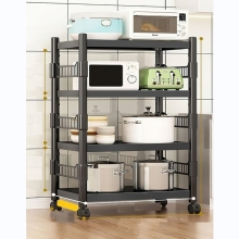 Regał metalowy magazynowy kuchenny łazienkowy na kółkach loft 135x40x70x cm