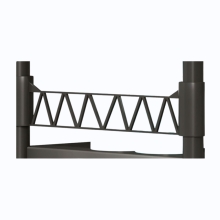 Regał metalowy magazynowy kuchenny łazienkowy na kółkach loft 135x40x40 cm
