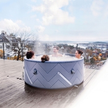 SPA Ogrodowe Naval 6-osobowe z Hydromasażem, Szafka, Generator Ozonu, WiFi – Model 2025